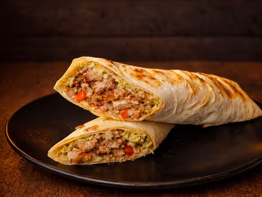Шаурма со вкусной маринованной свининой